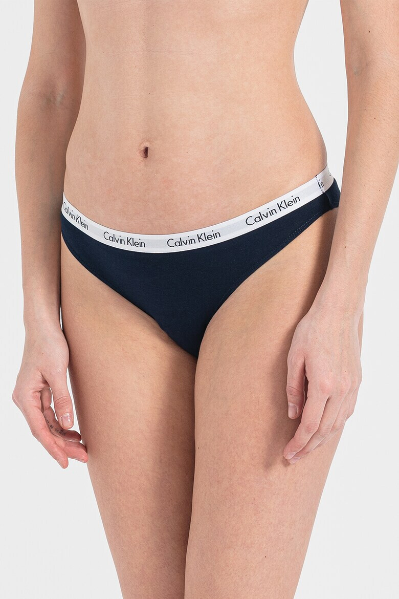 CALVIN KLEIN Бикини с лого - 5 чифта - Pepit.bg