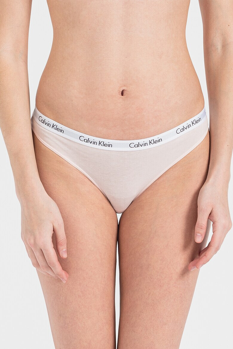 CALVIN KLEIN Бикини с лого - 5 чифта - Pepit.bg