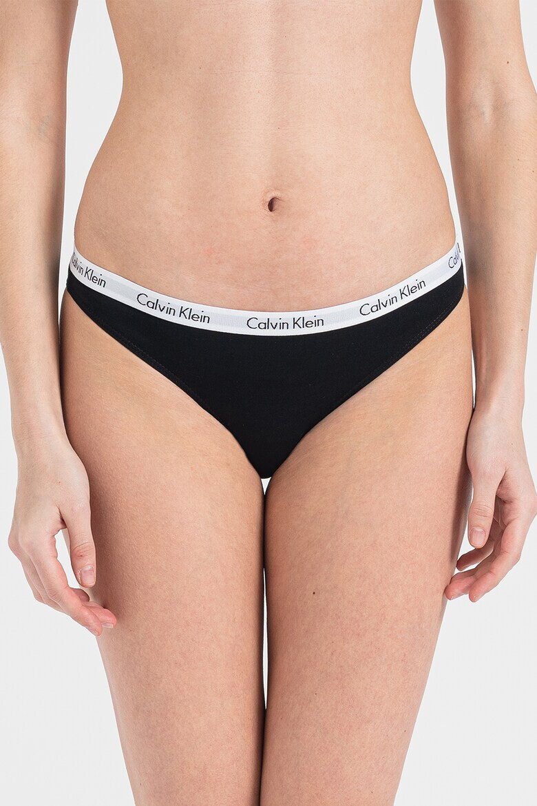 CALVIN KLEIN Бикини с лого - 5 чифта - Pepit.bg