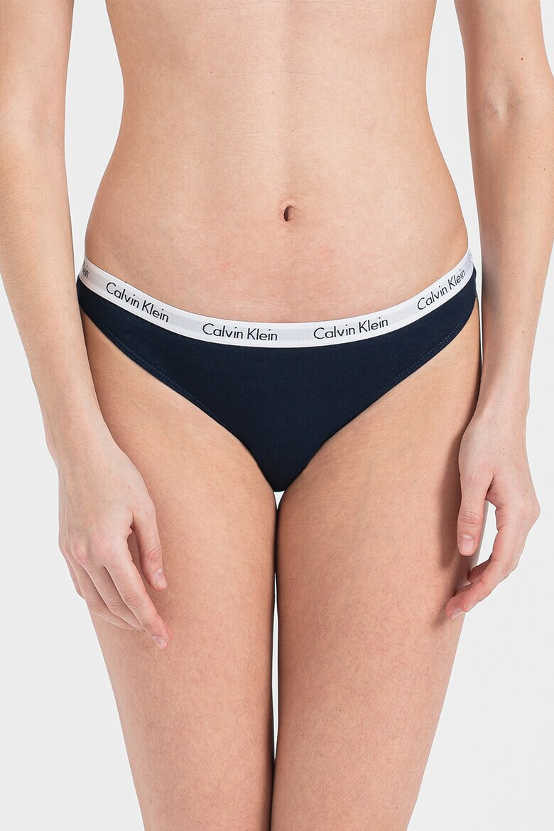 CALVIN KLEIN Бикини с лого - 5 чифта - Pepit.bg