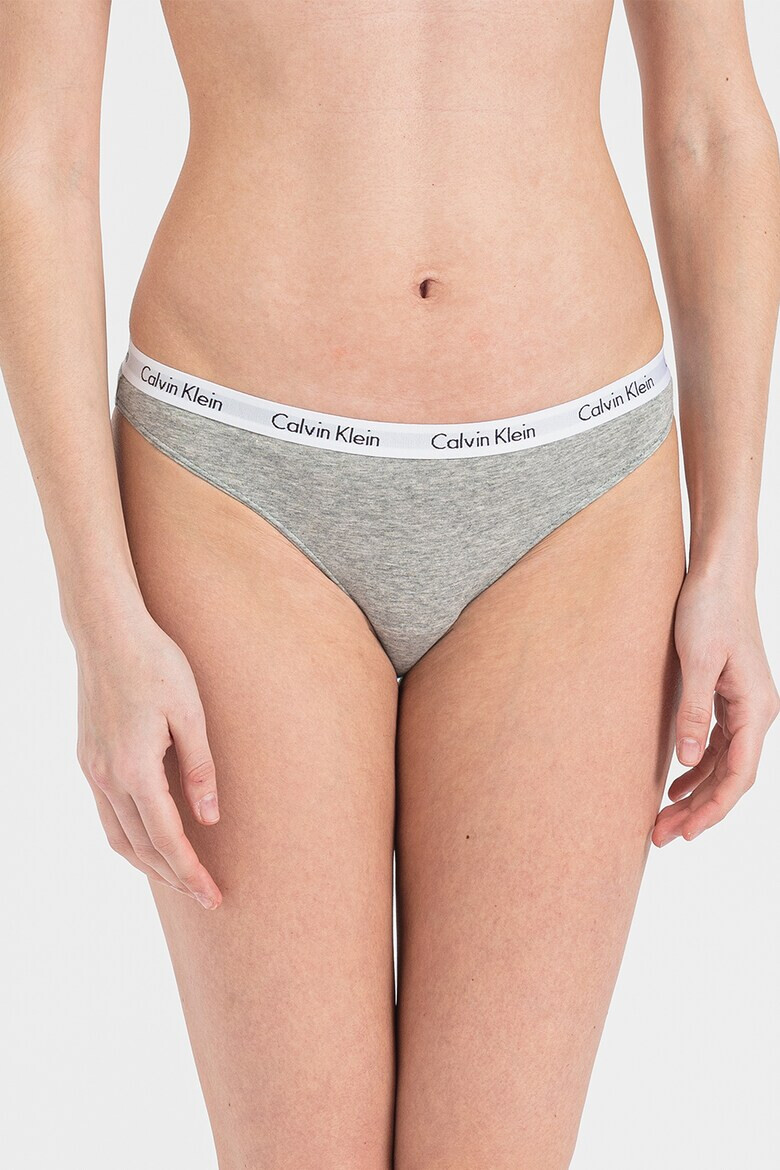 CALVIN KLEIN Бикини с лого - 5 чифта - Pepit.bg