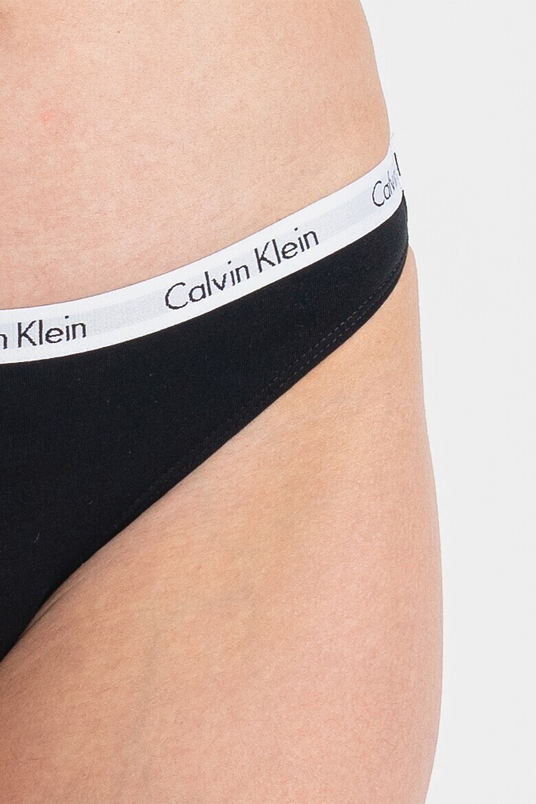 CALVIN KLEIN Бикини с лого - 5 чифта - Pepit.bg