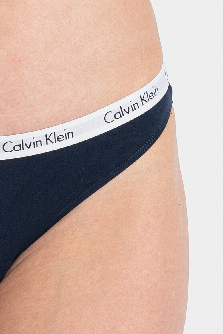 CALVIN KLEIN Бикини с лого - 5 чифта - Pepit.bg