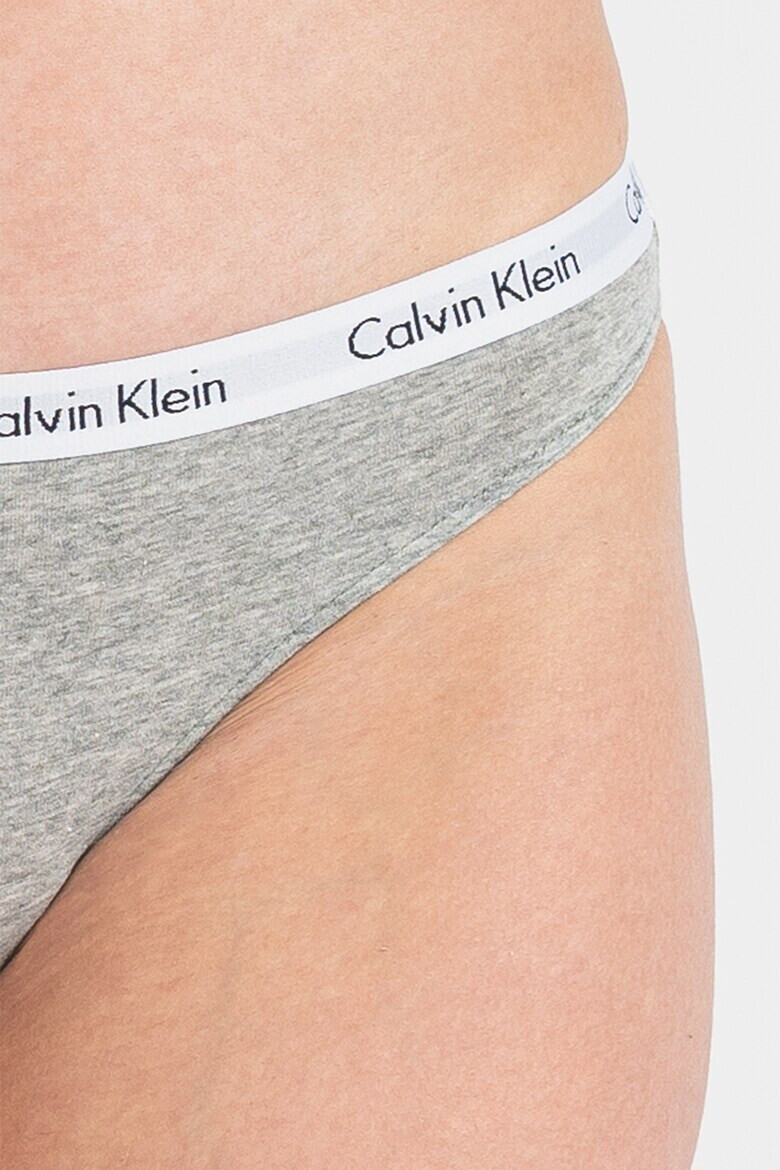 CALVIN KLEIN Бикини с лого - 5 чифта - Pepit.bg