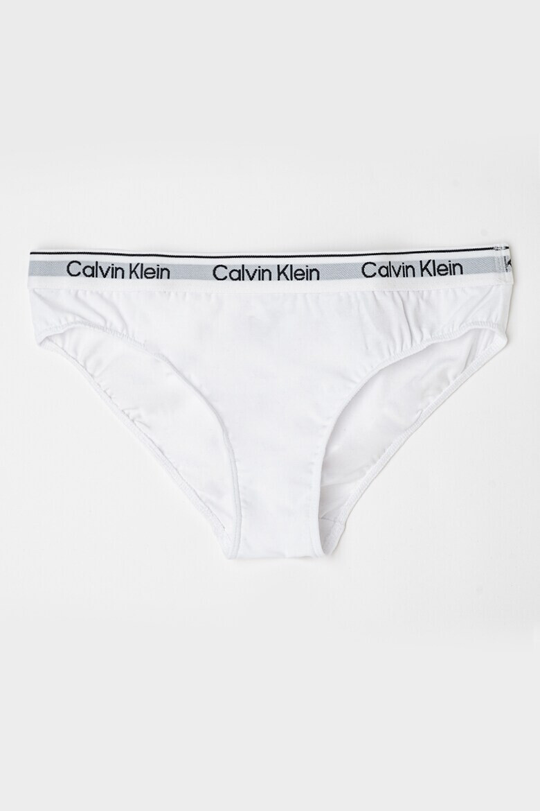 CALVIN KLEIN Бикини с лого на талията - 2 чифта - Pepit.bg