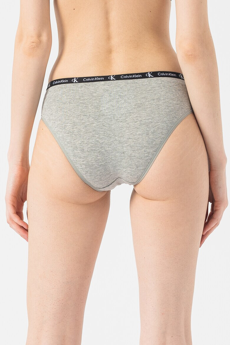 CALVIN KLEIN Бикини с лого на талията - 2 чифта - Pepit.bg