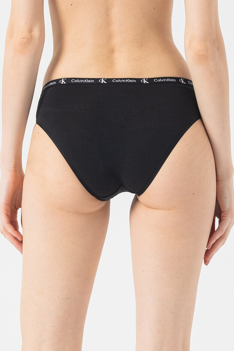 CALVIN KLEIN Бикини с лого на талията - 2 чифта - Pepit.bg