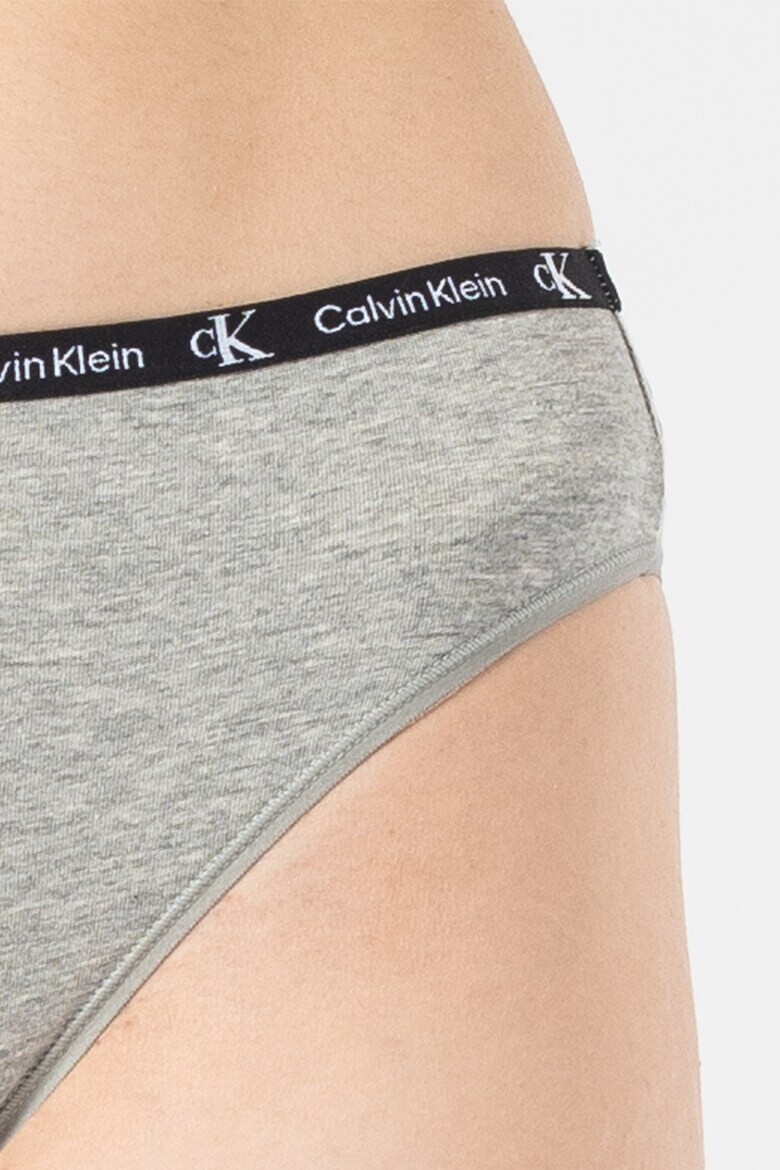 CALVIN KLEIN Бикини с лого на талията - 2 чифта - Pepit.bg