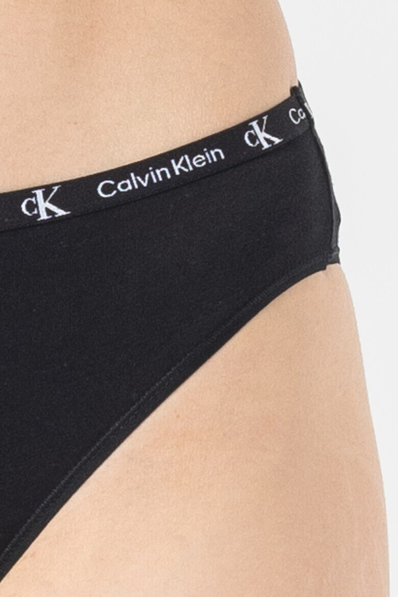 CALVIN KLEIN Бикини с лого на талията - 2 чифта - Pepit.bg