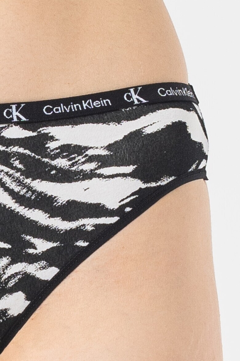 CALVIN KLEIN Бикини с лого на талията - 2 чифта - Pepit.bg