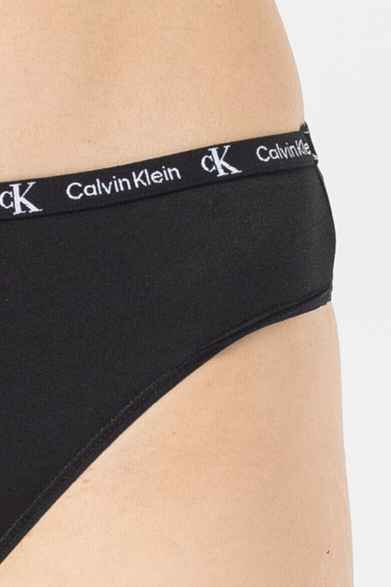 CALVIN KLEIN Бикини с лого на талията - 2 чифта - Pepit.bg