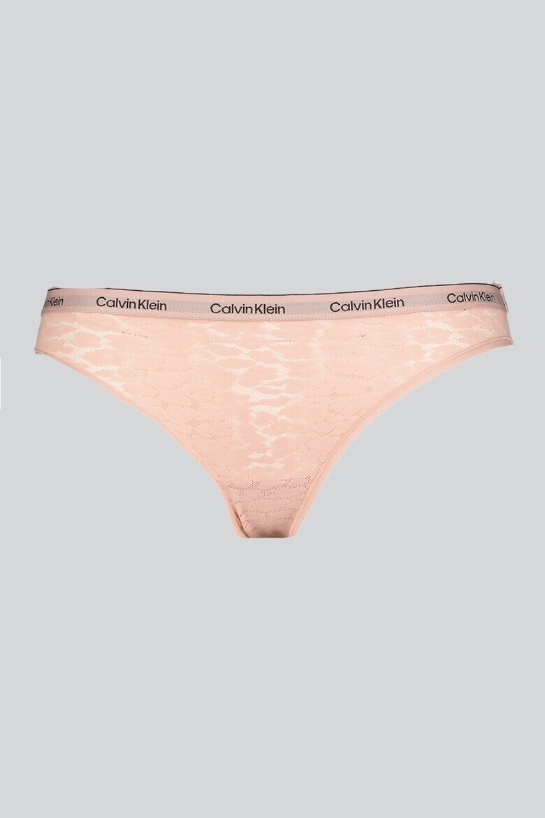 CALVIN KLEIN Бикини с лого на талията - 3 чифта - Pepit.bg