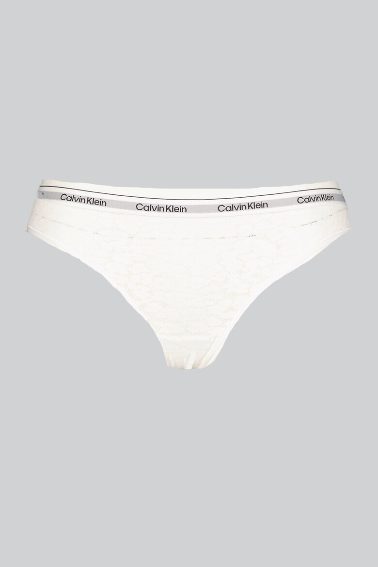 CALVIN KLEIN Бикини с лого на талията - 3 чифта - Pepit.bg