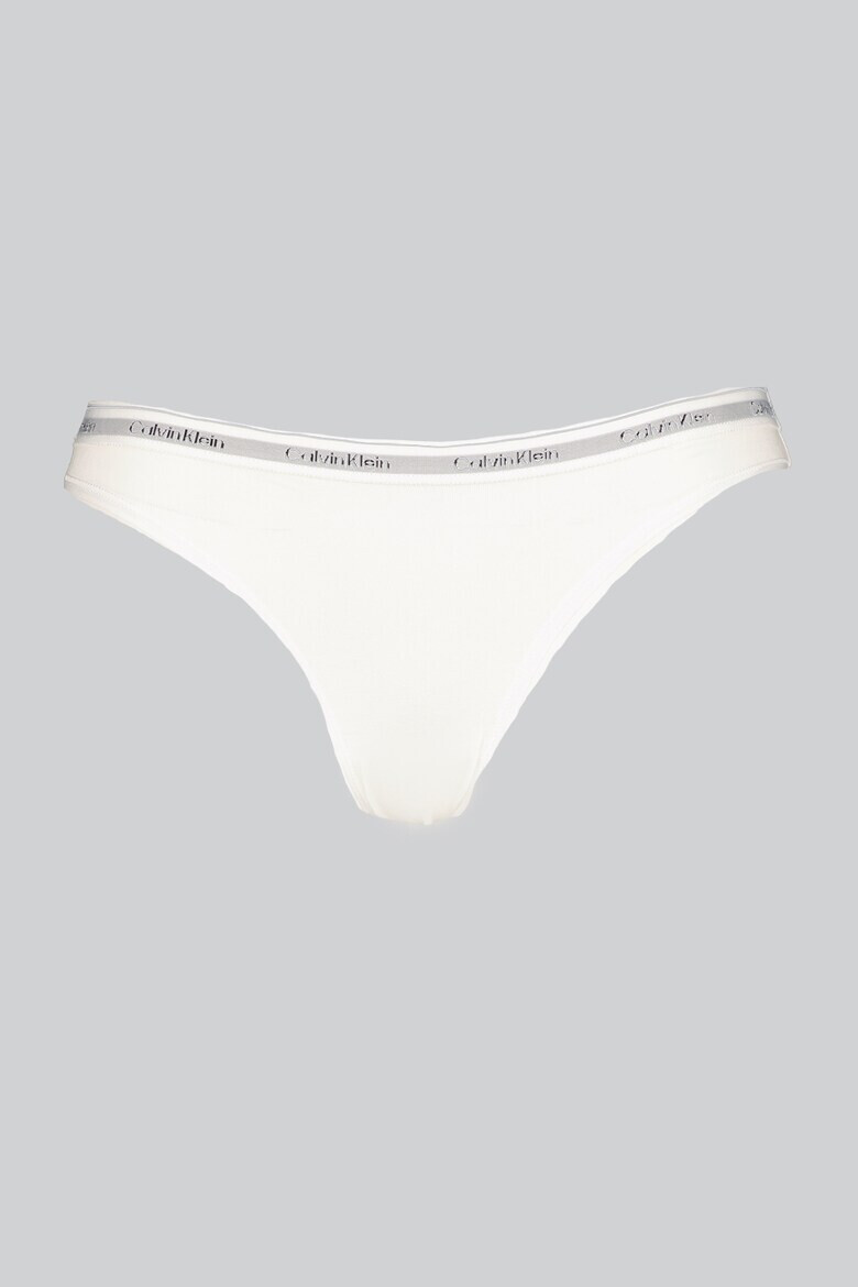 CALVIN KLEIN Бикини с лого на талията - 3 чифта - Pepit.bg
