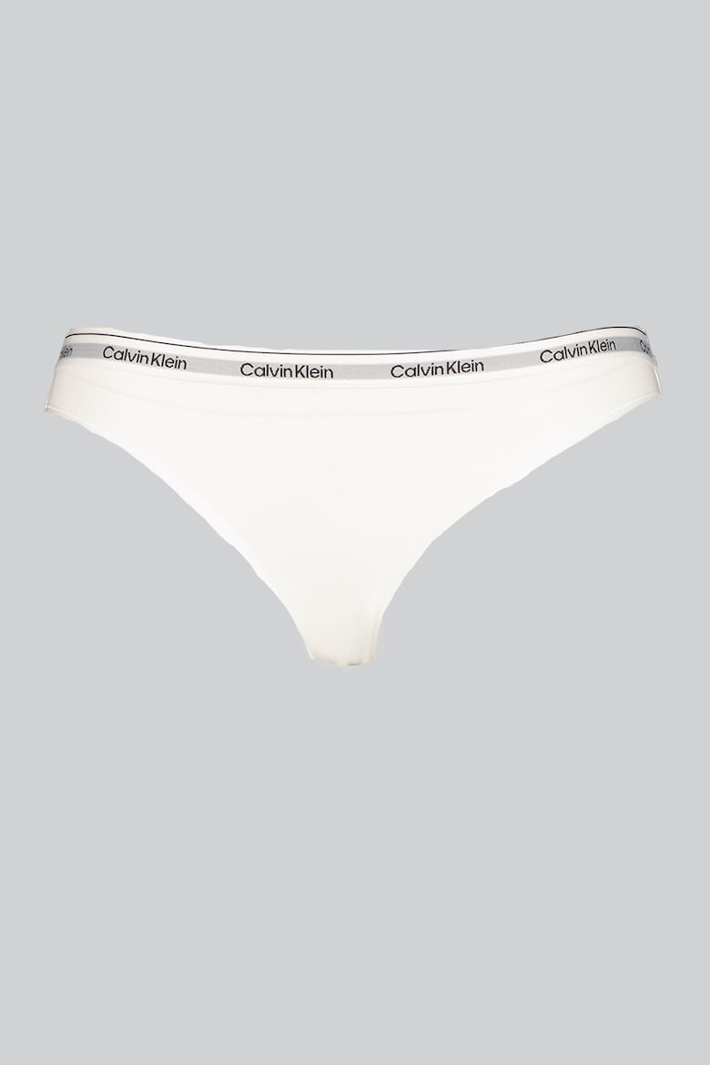 CALVIN KLEIN Бикини с лого на талията - 3 чифта - Pepit.bg