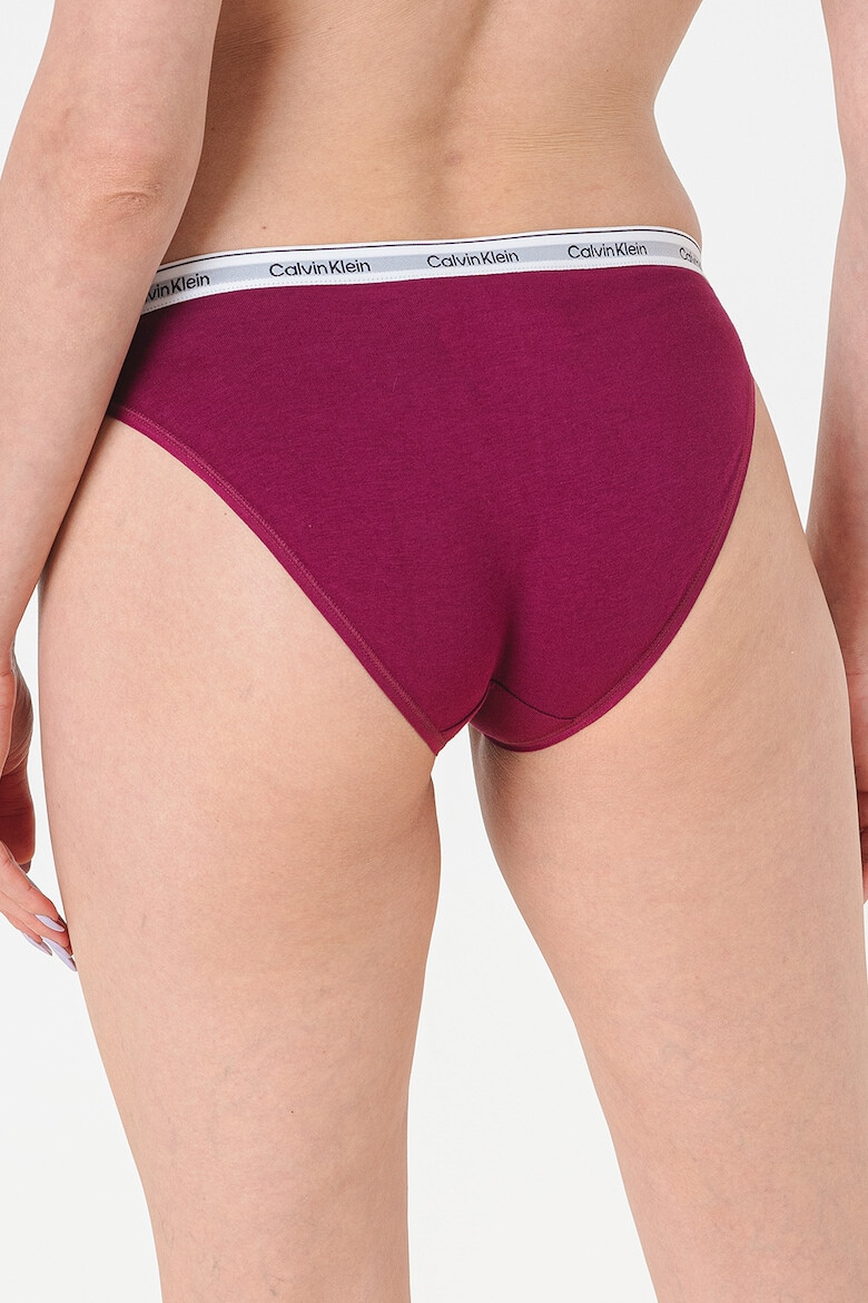 CALVIN KLEIN Бикини с лого на талията - 3 чифта - Pepit.bg