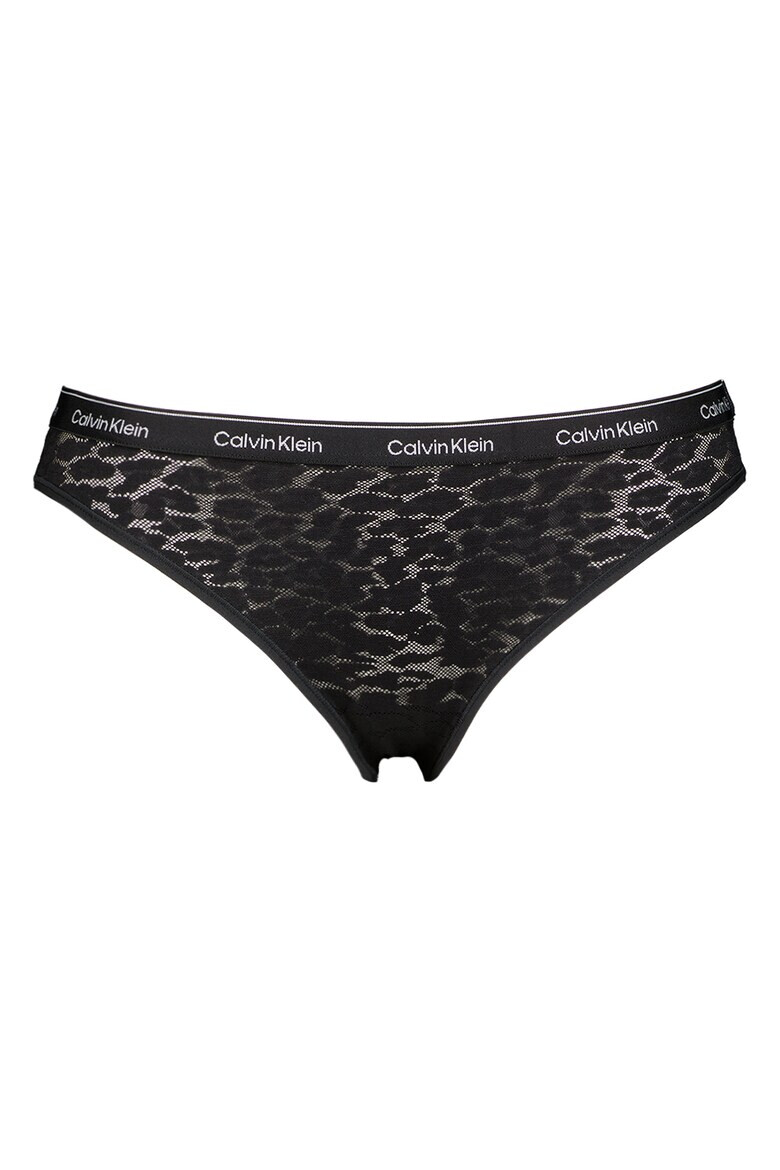 CALVIN KLEIN Бикини с лого на талията - 3 чифта - Pepit.bg