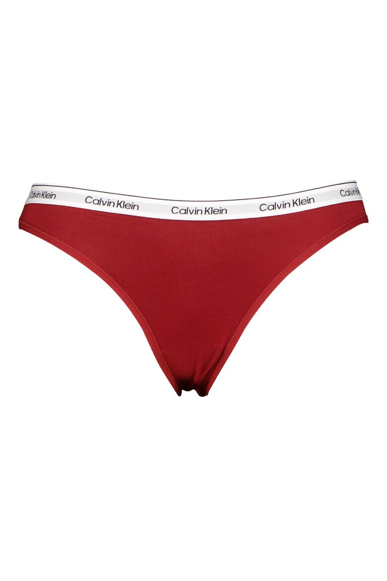 CALVIN KLEIN Бикини с лого на талията - 3 чифта - Pepit.bg