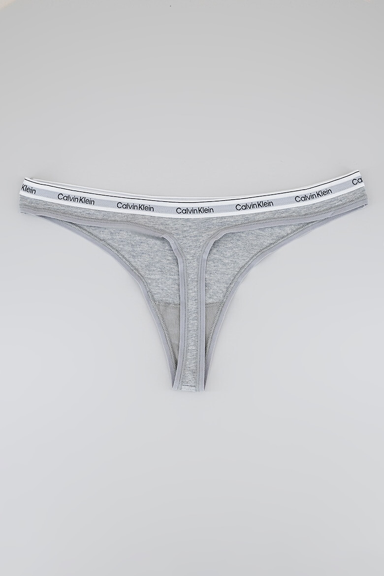 CALVIN KLEIN Бикини с лого на талията - 3 чифта - Pepit.bg