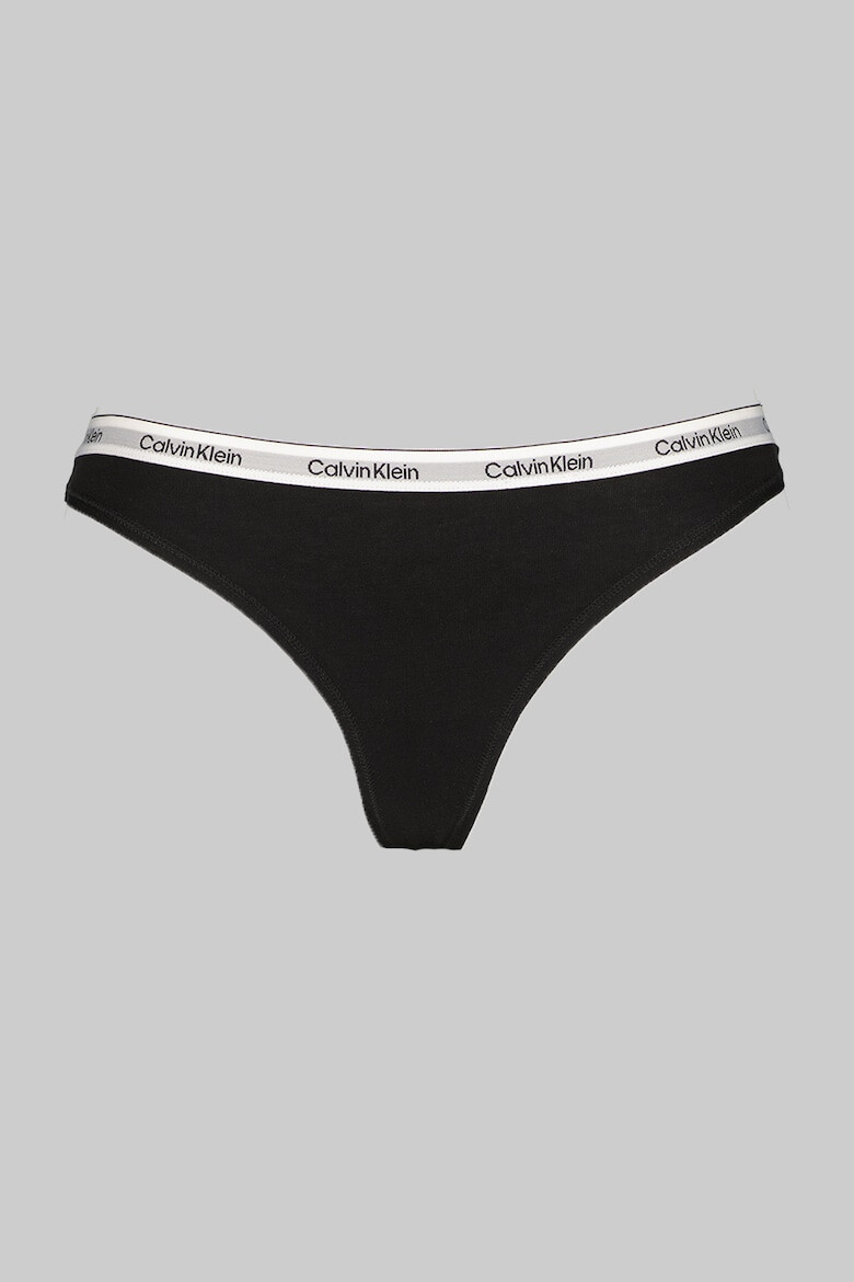 CALVIN KLEIN Бикини с лого на талията - 3 чифта - Pepit.bg