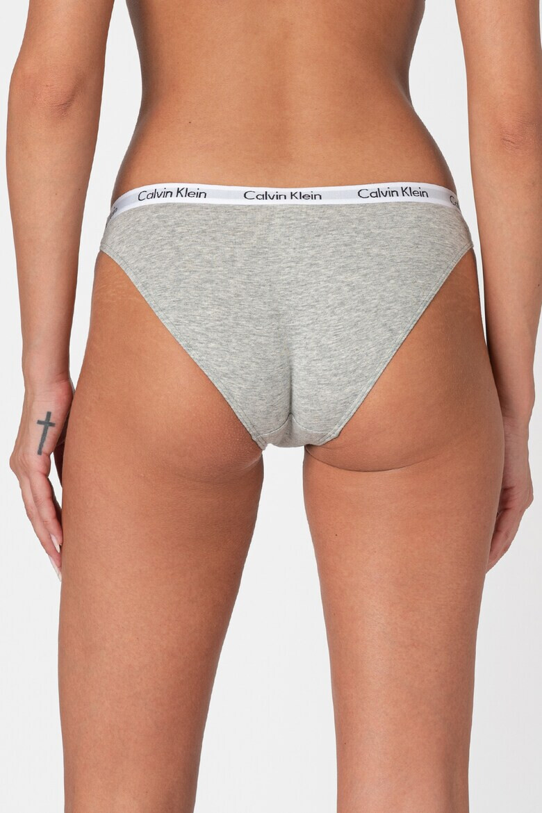 CALVIN KLEIN Бикини с лого на талията - 3 чифта - Pepit.bg