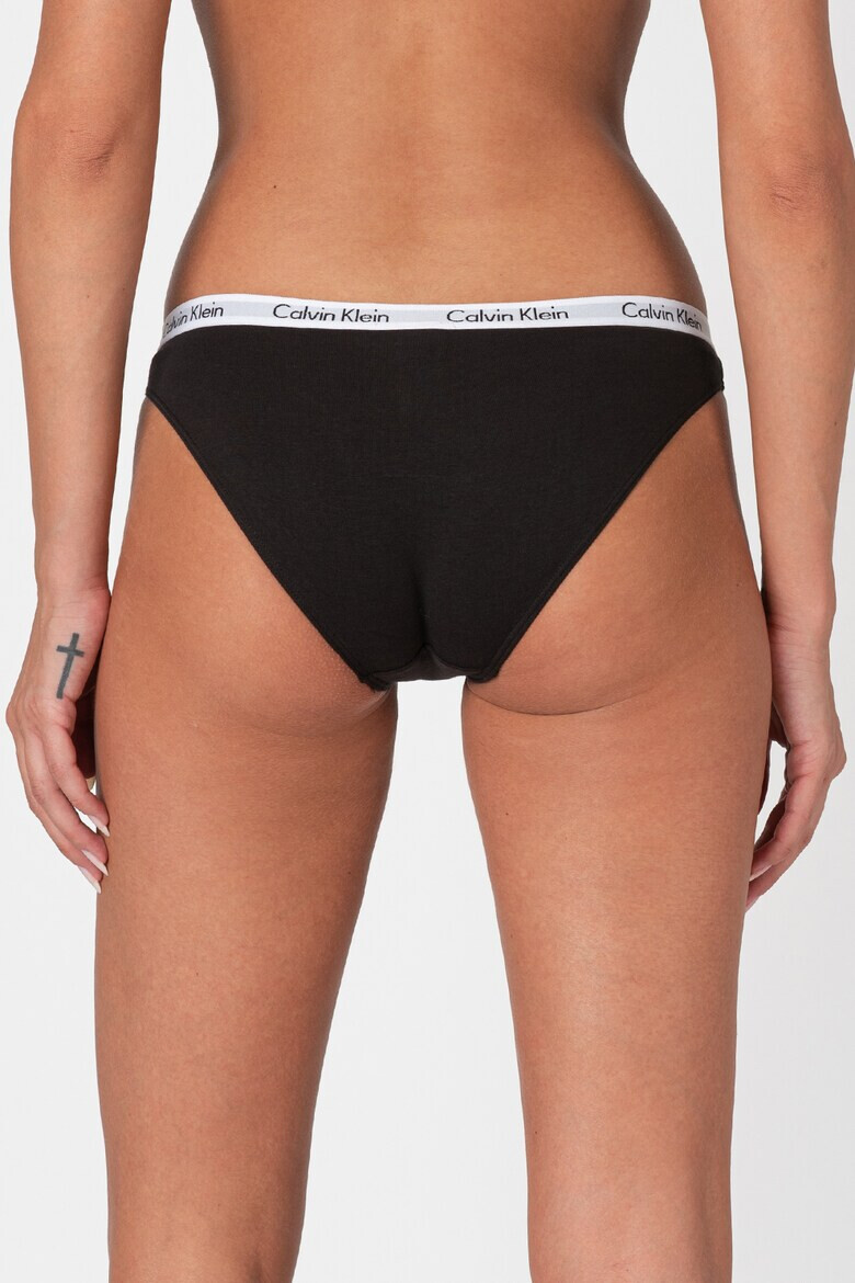CALVIN KLEIN Бикини с лого на талията - 3 чифта - Pepit.bg