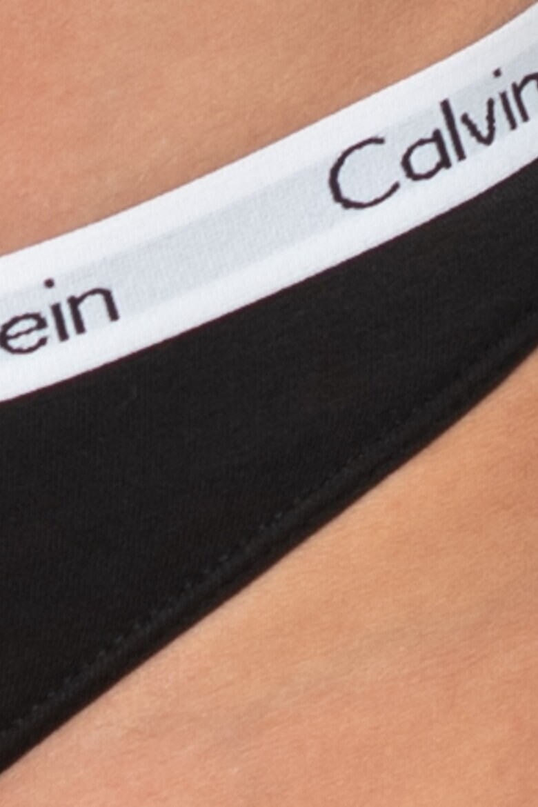 CALVIN KLEIN Бикини с лого на талията - 3 чифта - Pepit.bg