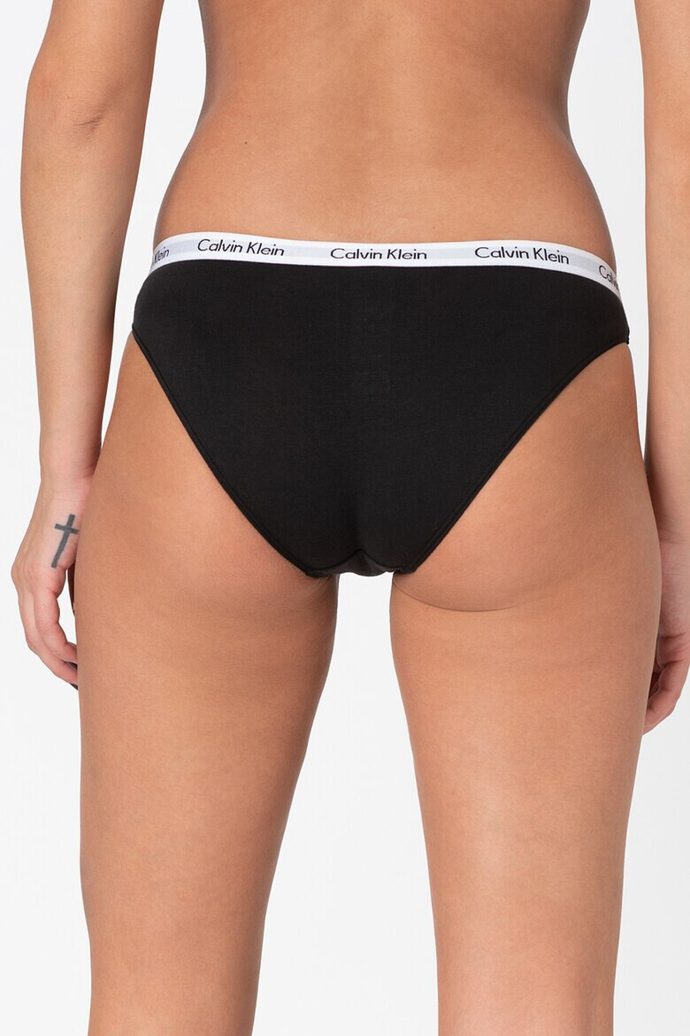 CALVIN KLEIN Бикини с лого на талията - 3 чифта - Pepit.bg