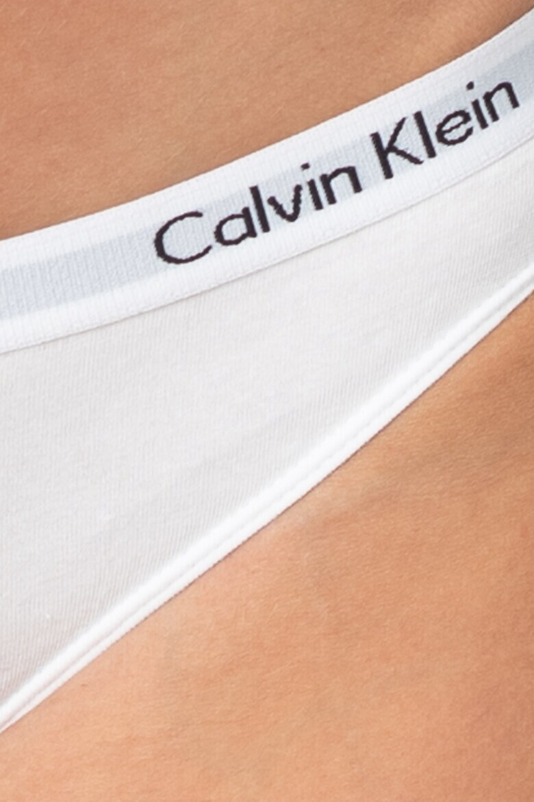 CALVIN KLEIN Бикини с лого на талията - 3 чифта - Pepit.bg