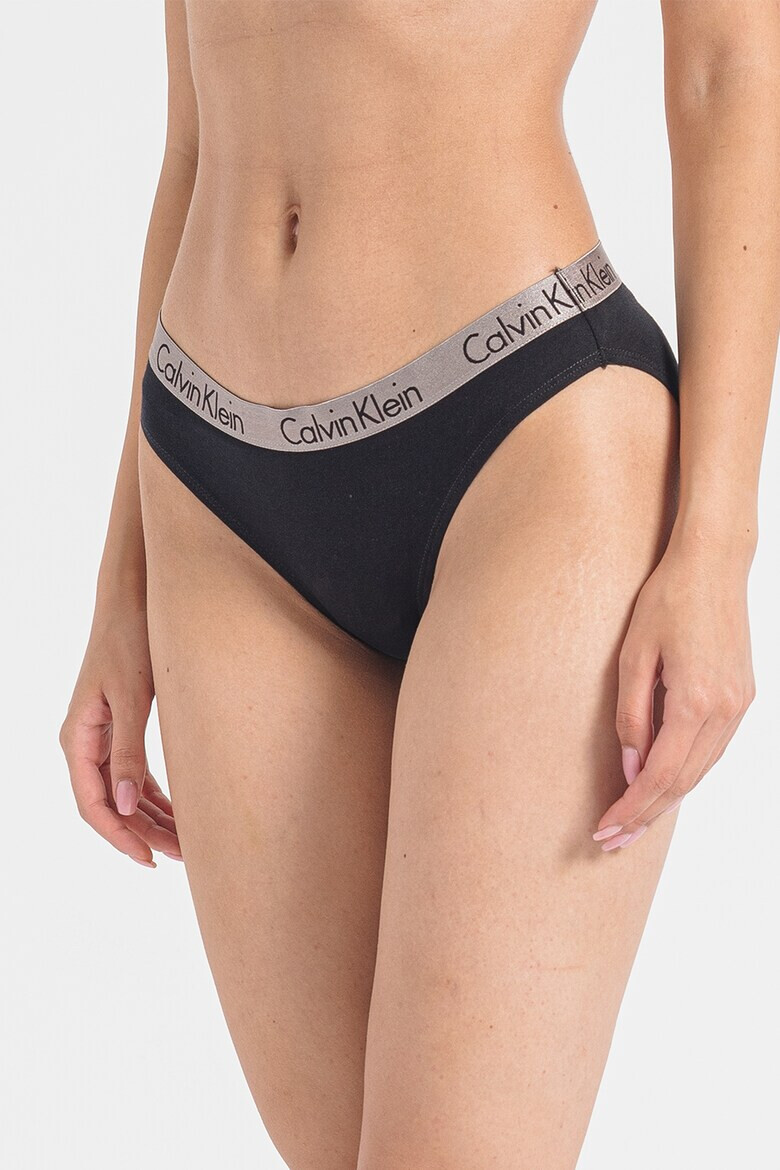CALVIN KLEIN Бикини с лого на талията - 3 чифта - Pepit.bg