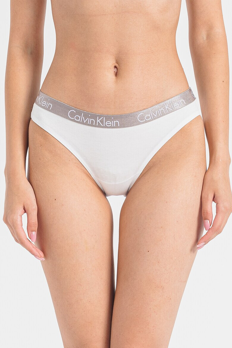 CALVIN KLEIN Бикини с лого на талията - 3 чифта - Pepit.bg