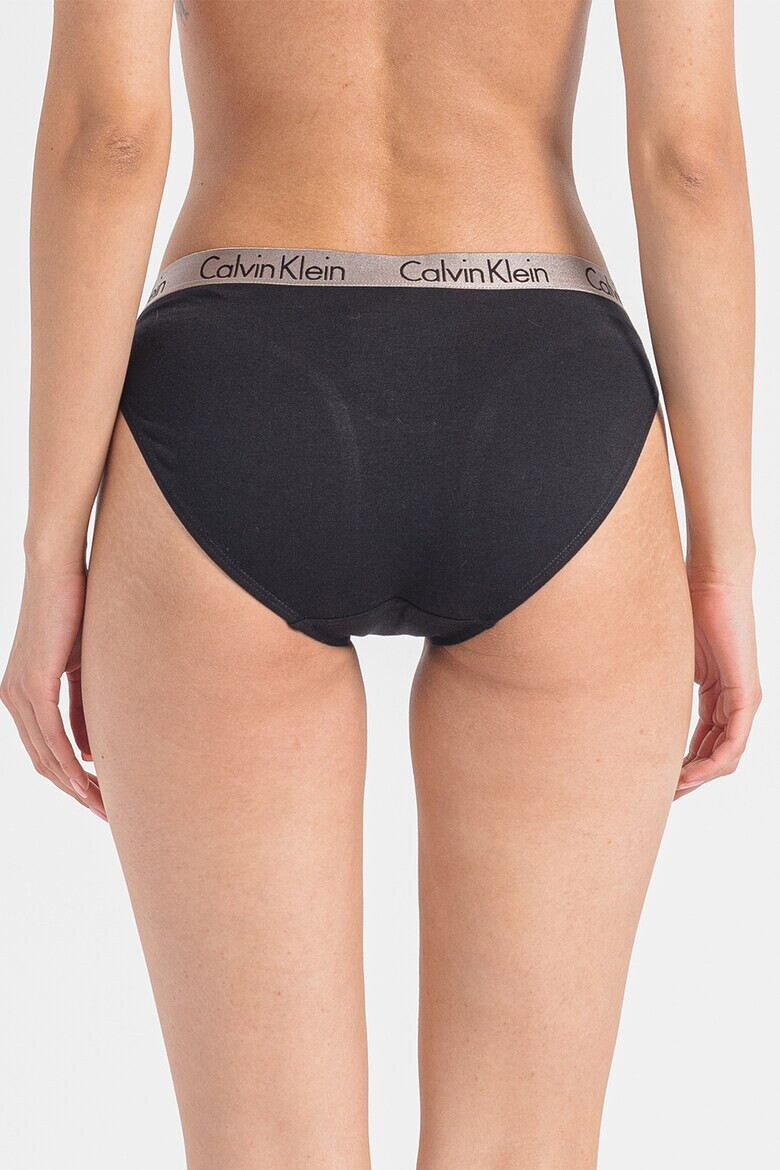 CALVIN KLEIN Бикини с лого на талията - 3 чифта - Pepit.bg