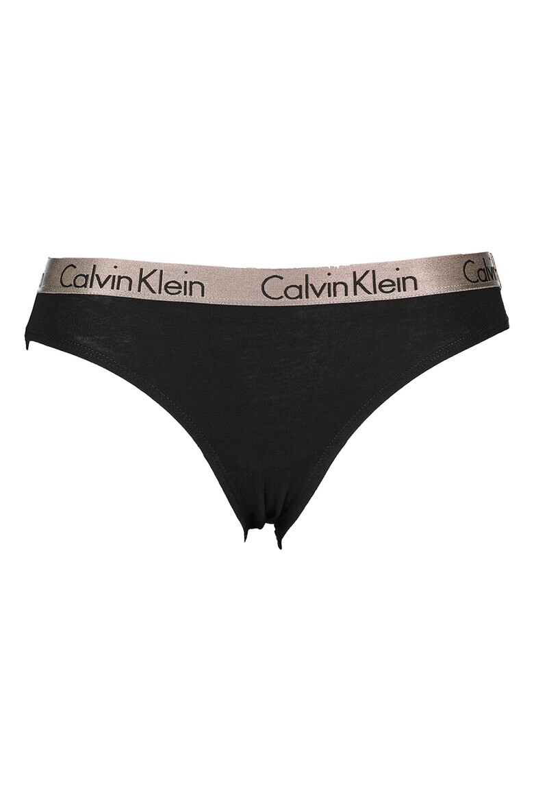 CALVIN KLEIN Бикини с лого на талията - 3 чифта - Pepit.bg