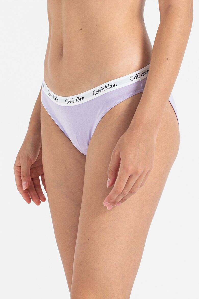 CALVIN KLEIN Бикини с лого на талията - 3 чифта - Pepit.bg