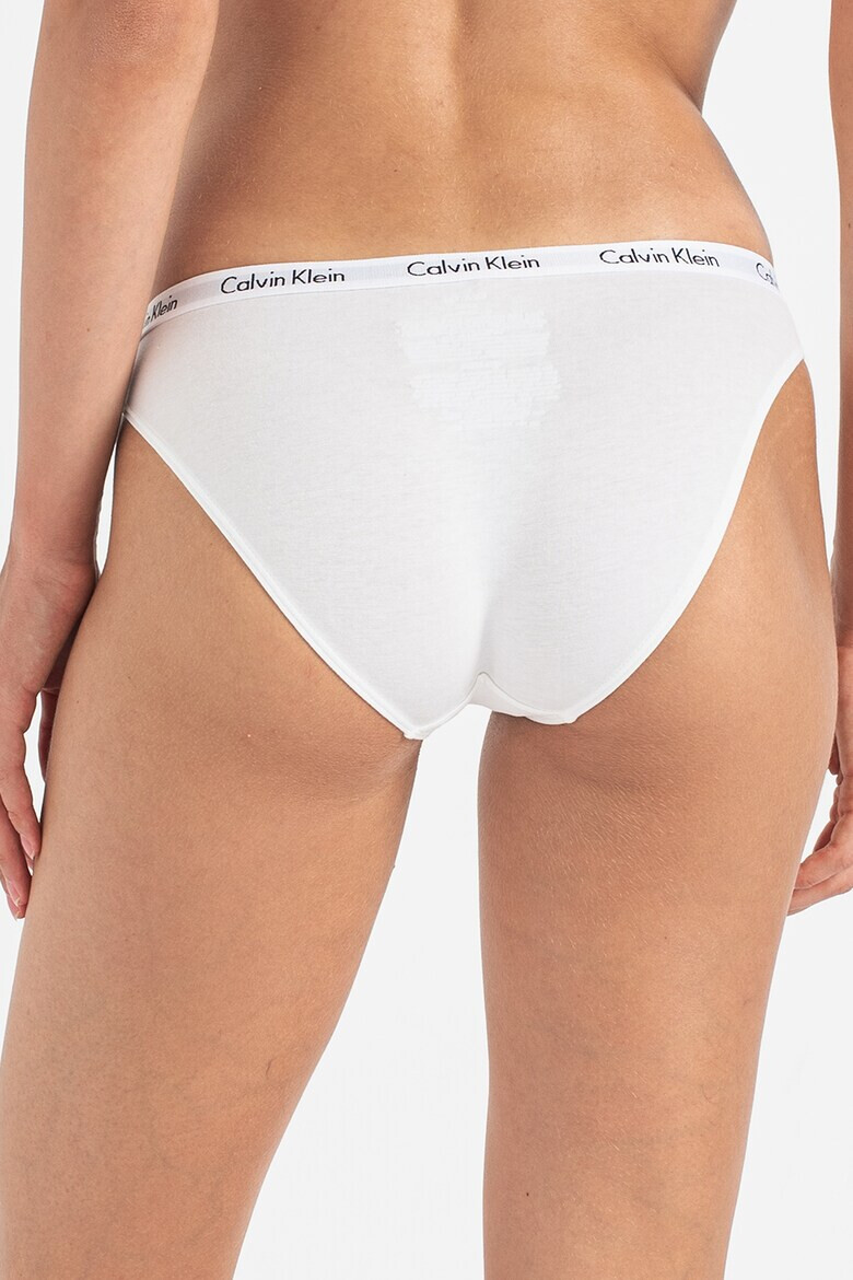 CALVIN KLEIN Бикини с лого на талията - 3 чифта - Pepit.bg