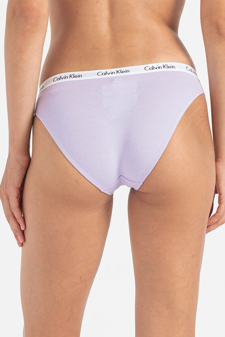 CALVIN KLEIN Бикини с лого на талията - 3 чифта - Pepit.bg