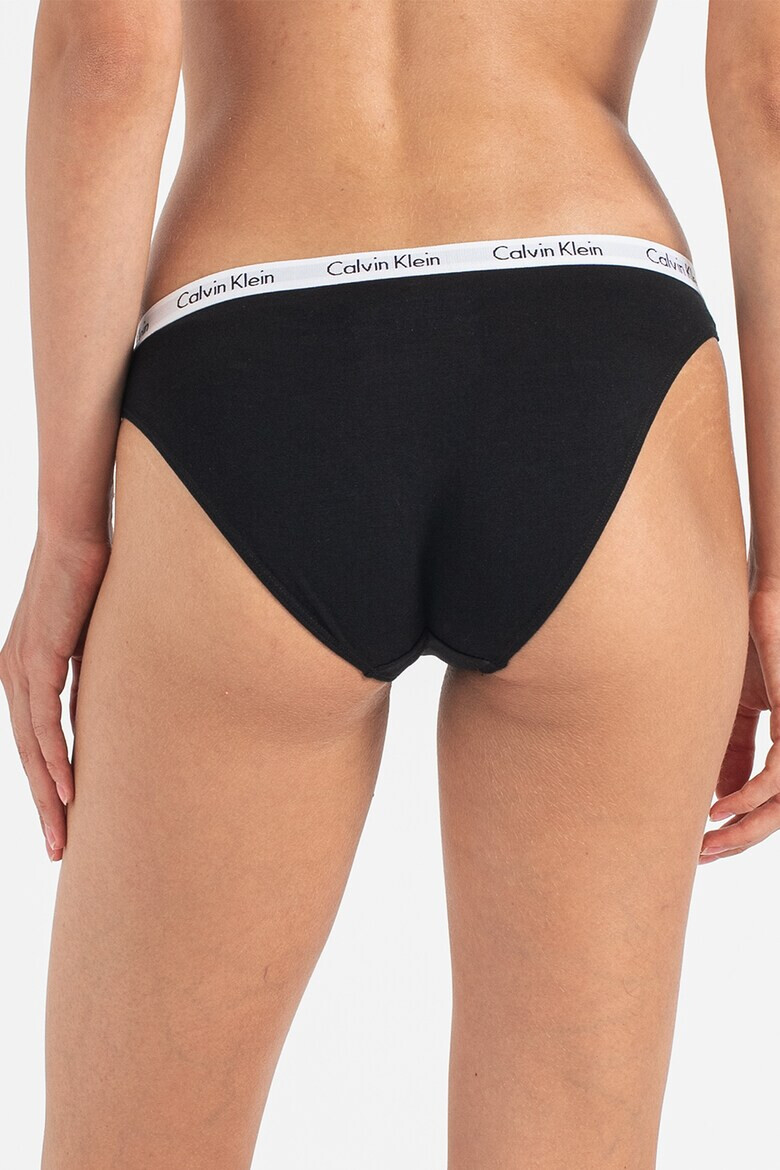 CALVIN KLEIN Бикини с лого на талията - 3 чифта - Pepit.bg