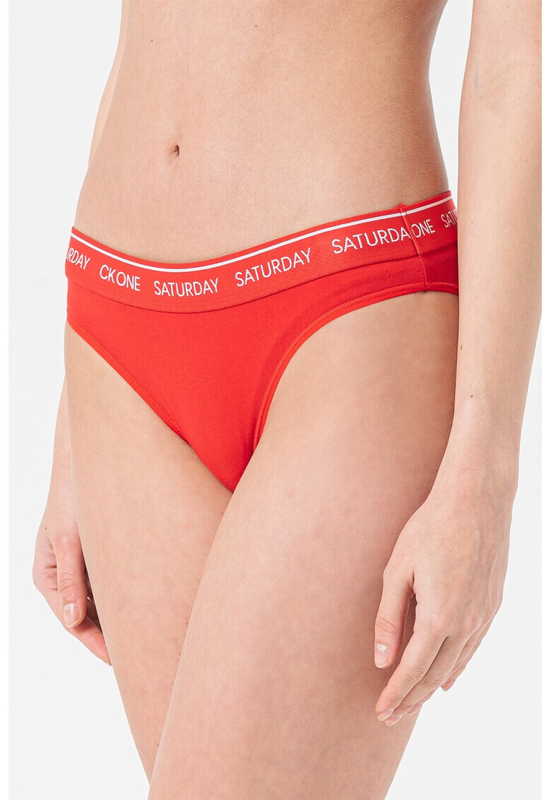 CALVIN KLEIN Бикини с ниска талия - 7 чифта - Pepit.bg