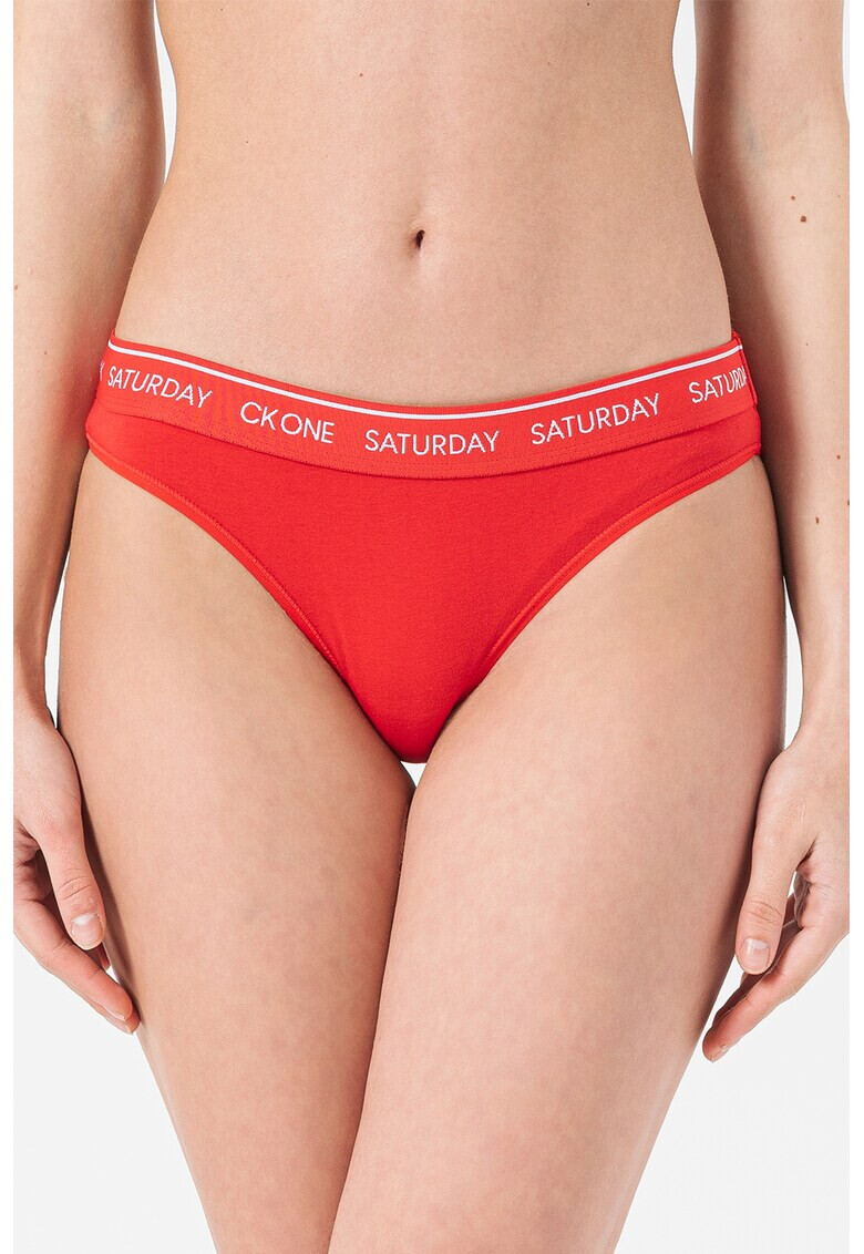 CALVIN KLEIN Бикини с ниска талия - 7 чифта - Pepit.bg