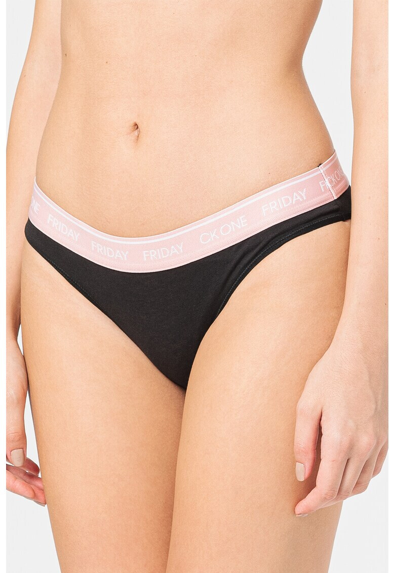 CALVIN KLEIN Бикини с памук - 7 чифта - Pepit.bg