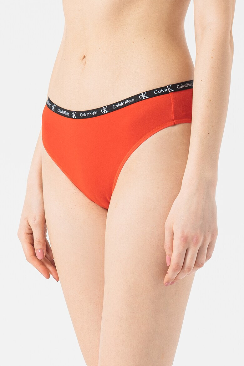 CALVIN KLEIN Бикини с памук - 7 чифта - Pepit.bg