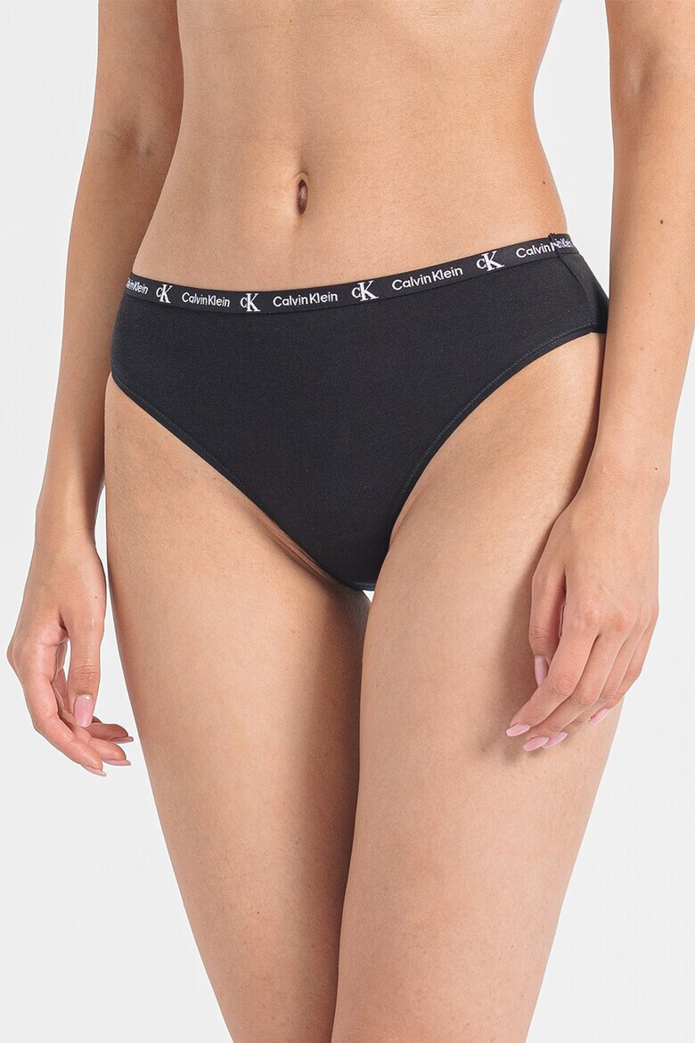 CALVIN KLEIN Бикини с памук - 7 чифта - Pepit.bg