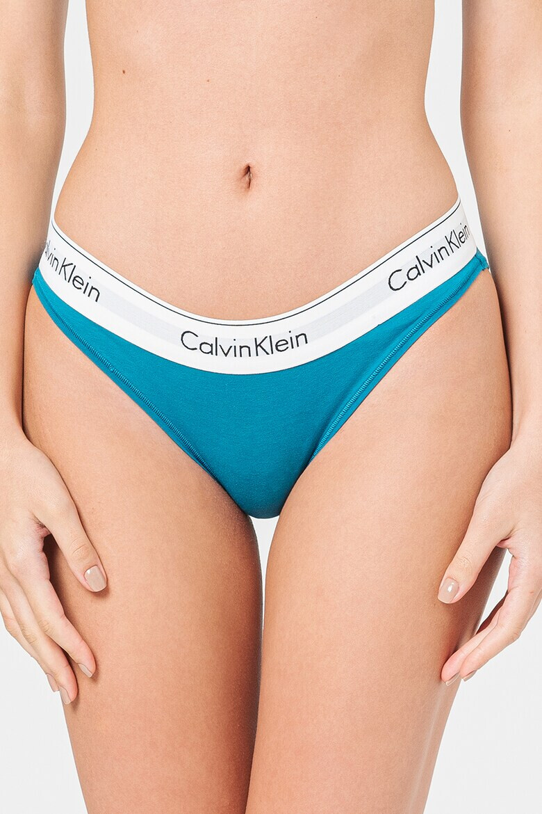 CALVIN KLEIN Бикини с памук и модал - Pepit.bg