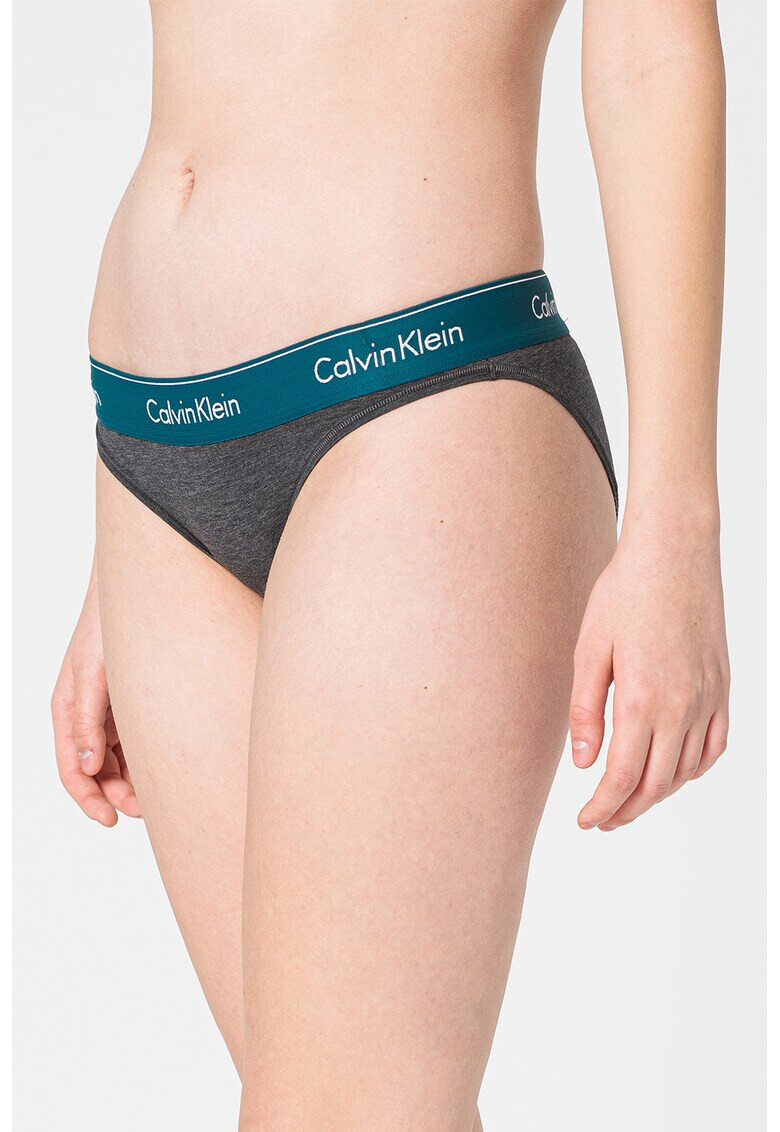 CALVIN KLEIN Бикини с памук и модал - Pepit.bg