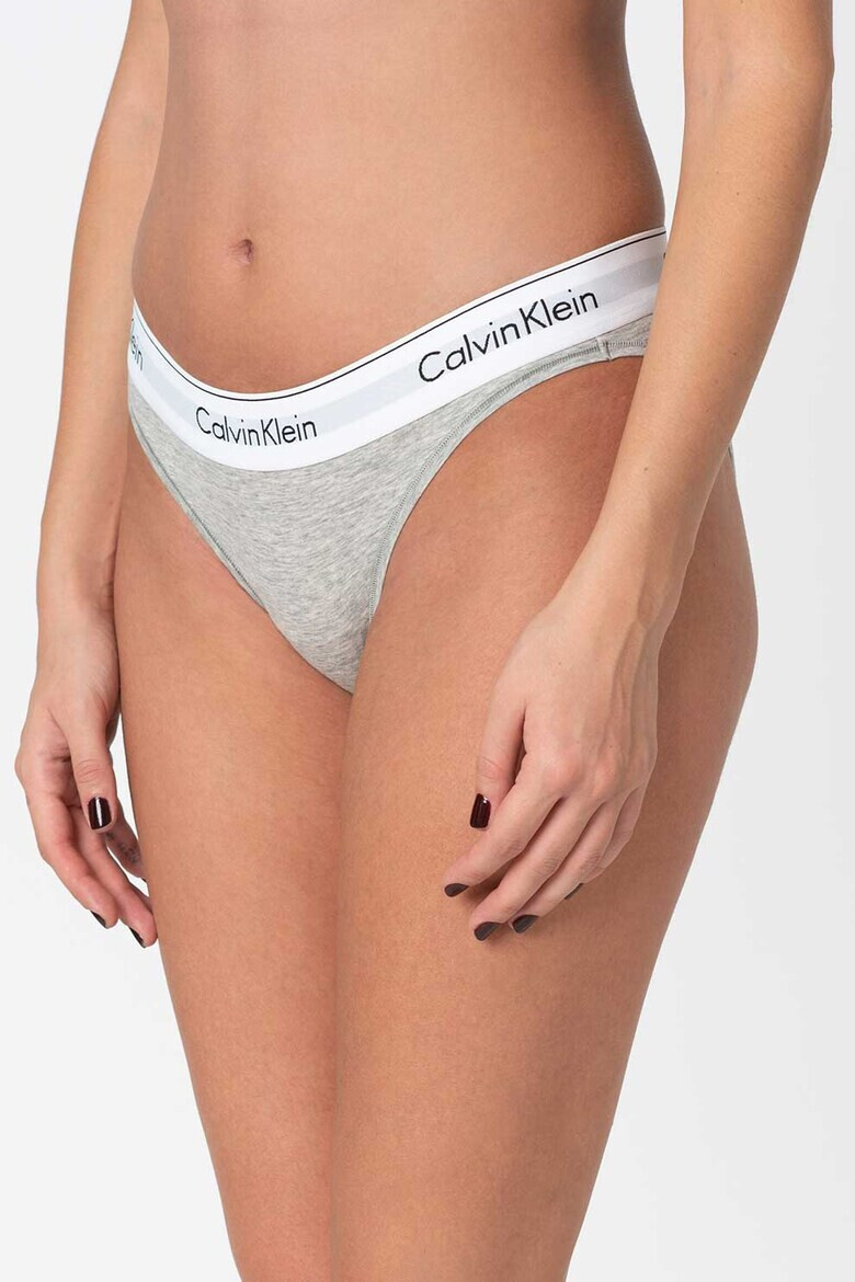 CALVIN KLEIN Бикини с памук и модал - Pepit.bg