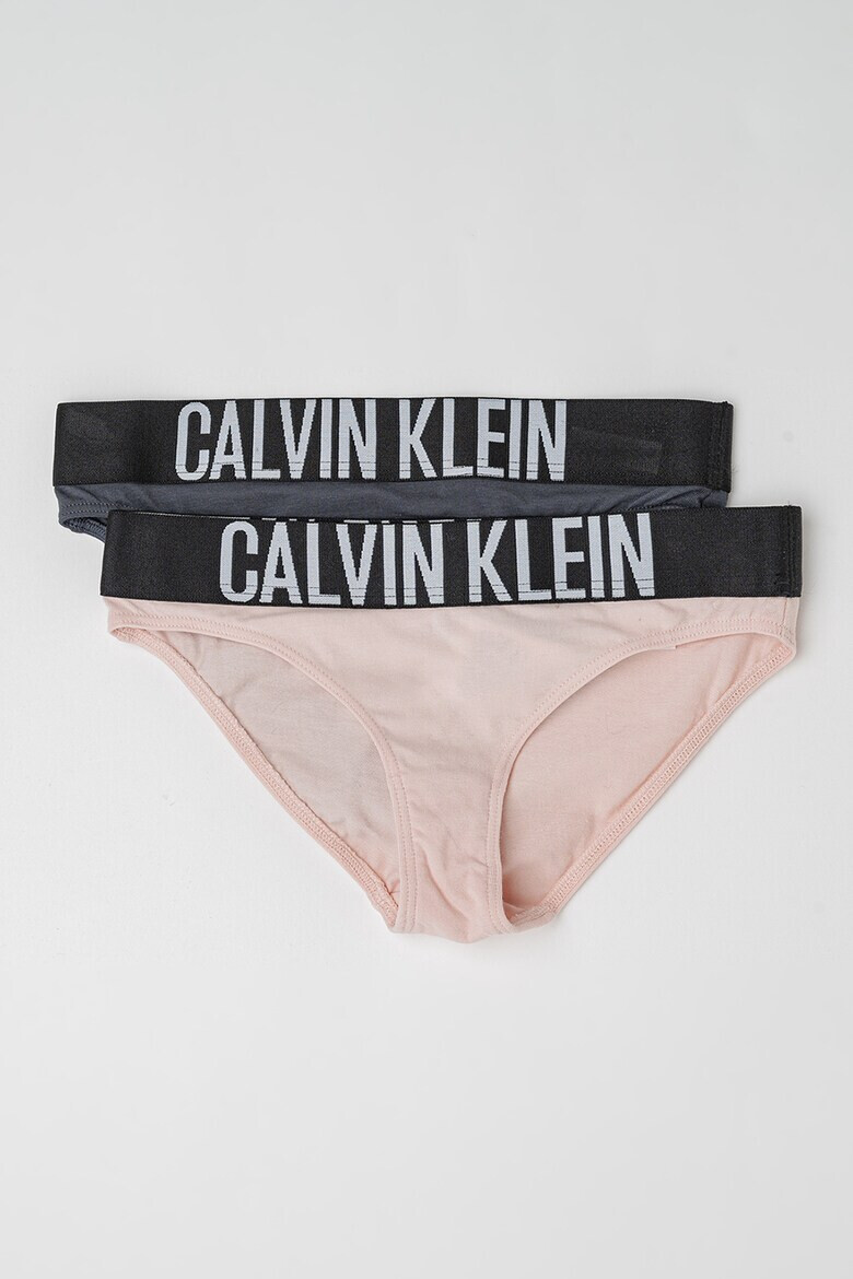 CALVIN KLEIN Бикини тип хипстър с лого - 2 чифта - Pepit.bg