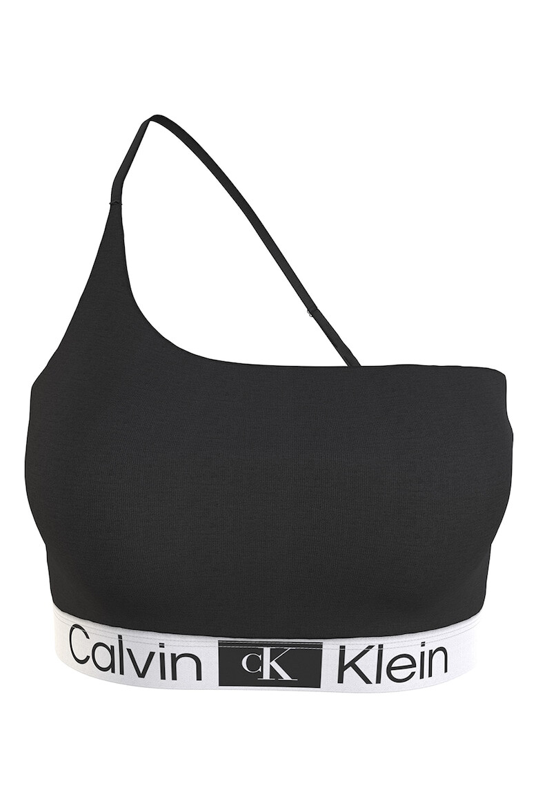 CALVIN KLEIN Бюстие с асиметрична презрамка - Pepit.bg