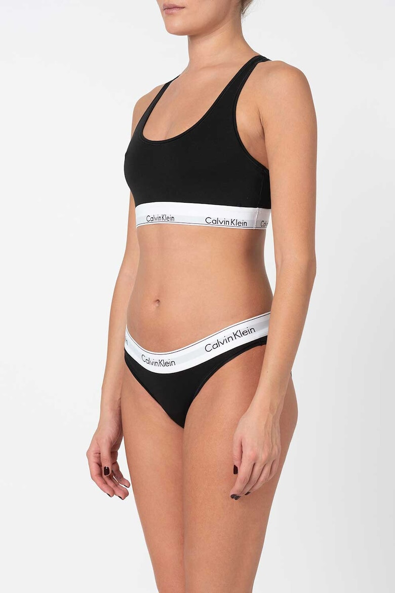 CALVIN KLEIN Бюстие с модал с лого - Pepit.bg