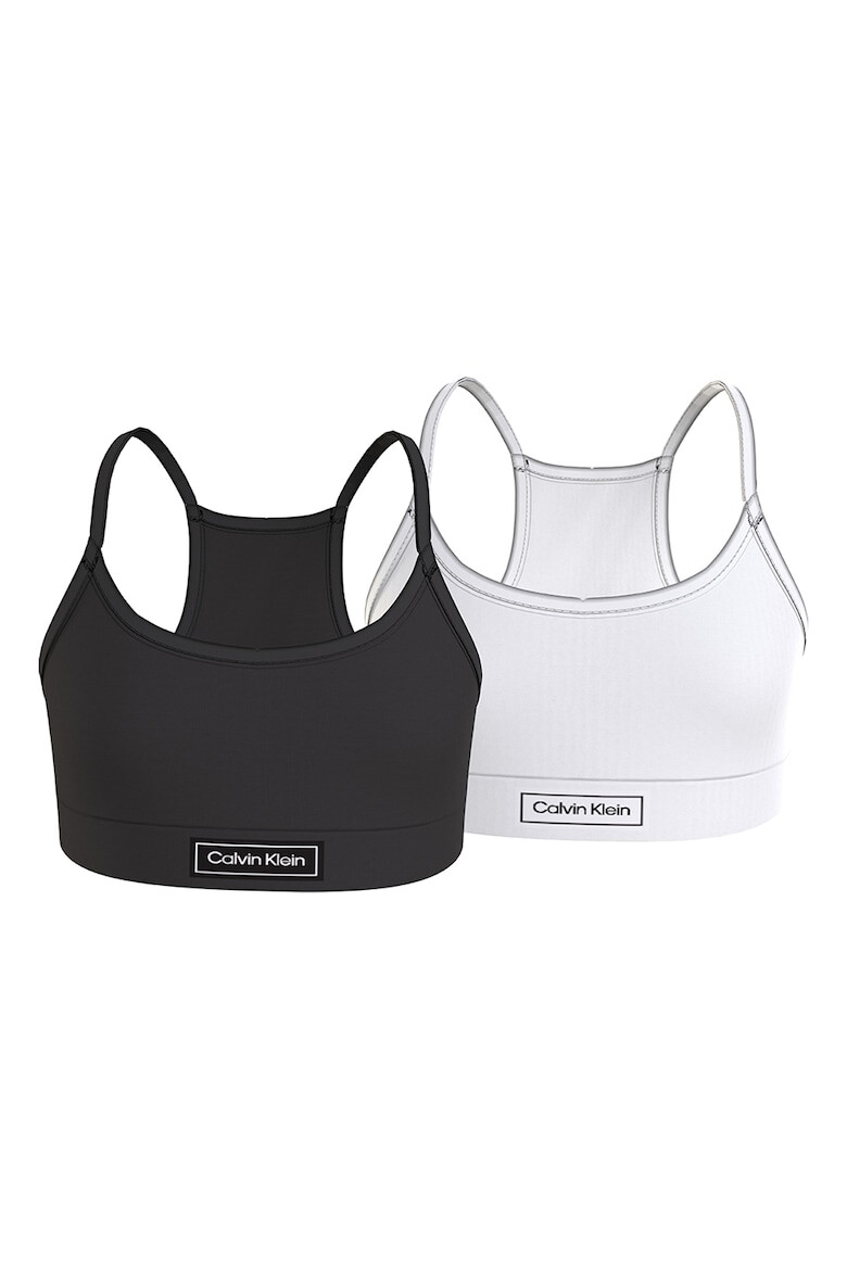 CALVIN KLEIN Бюстиета с лого 2 броя - Pepit.bg