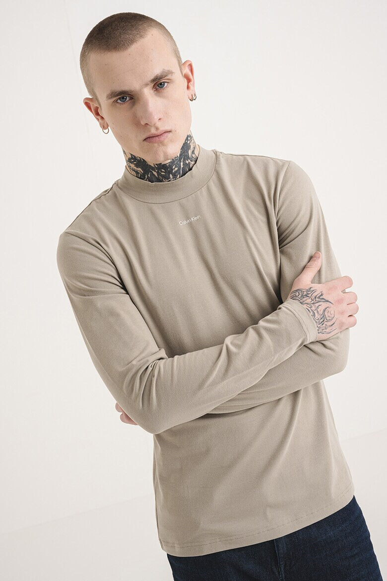 CALVIN KLEIN Блуза с лого - Pepit.bg